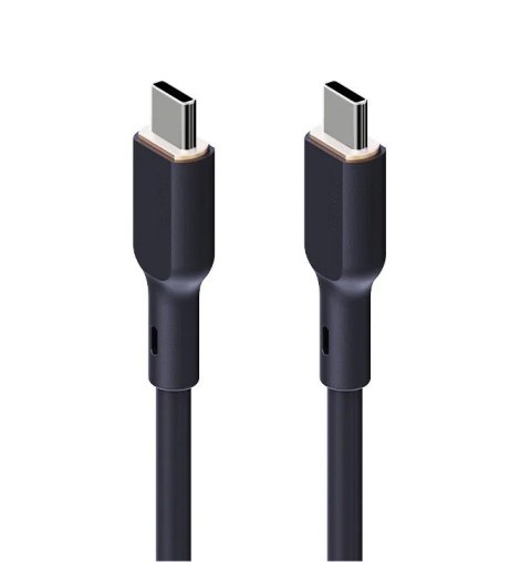 CB-SCC241 kabel USB-C - USB-C 1m 240W PD 5A 20V silikonowy czarny AUKEY