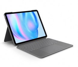 Etui z klawiaturą Combo Touch iPad Air 11 M2 US Oxford szary Logitech