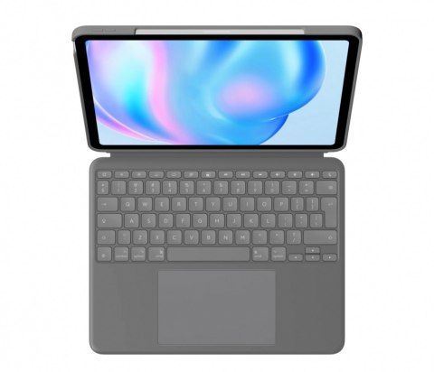 Etui z klawiaturą Combo Touch iPad Air 11 M2 US Oxford szary Logitech