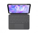 Etui z klawiaturą Combo Touch iPad Pro 11 M4 US grafitowy Logitech