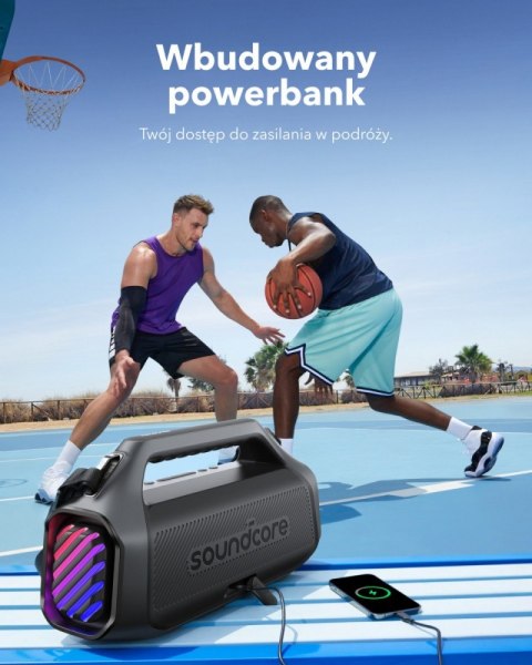 Głosnik Soundcore Boom 2 Plus Czarny Anker