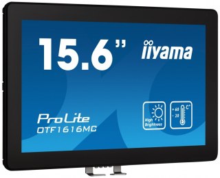 Monitor 16 cali OTF1616MC-B1, VA,poj.10pkt.1100cd,IP65, outdoor, VGA,HDMI,DP,RJ45 IIYAMA
