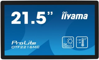 Monitor 22 cale OTF2216MC-B1, VA,poj.10pkt.1100cd,IP65,outdoor, VGA, HDMI,DP,RJ45 IIYAMA