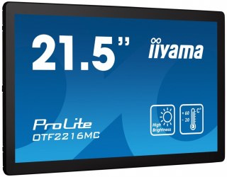 Monitor 22 cale OTF2216MC-B1, VA,poj.10pkt.1100cd,IP65,outdoor, VGA, HDMI,DP,RJ45 IIYAMA