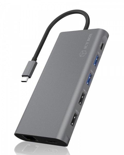 Stacja dokująca IB-DK4050-CPD 12w1 IcyBox Stacja dokująca IB-DK4050-CPD 12w1 IcyBox