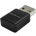 Adapter bezprzewodowy Ultra szybki DUAL mini WiFi 2 x 2dBi Standard AC | 1300Mbps Qoltec