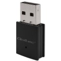 Adapter bezprzewodowy Ultra szybki mini WiFi Standard AC | BT 4.0USB | 600Mbps Qoltec