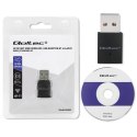 Adapter bezprzewodowy Ultra szybki mini WiFi Standard AC | BT 4.0USB | 600Mbps Qoltec