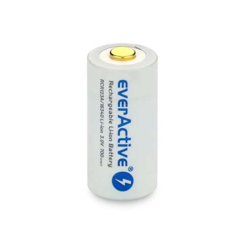 Akumulator 16340 3V Li-ion 700 mAh micro USB EverActive Akumulator 16340 3V Li-ion 700 mAh micro USB EverActive