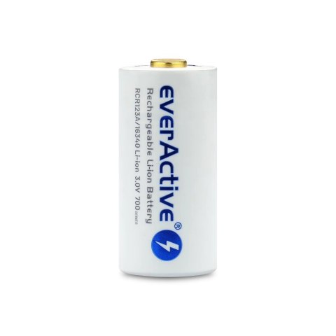 Akumulator 16340 3V Li-ion 700 mAh micro USB EverActive Akumulator 16340 3V Li-ion 700 mAh micro USB EverActive