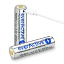 Akumulator 18650 3,7V Li-ion 2600 mAh micro USB EverActive