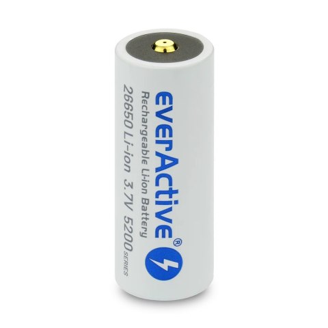 Akumulator 26650 3,7V Li-ion 5200 mAh micro USB EverActive Akumulator 26650 3,7V Li-ion 5200 mAh micro USB EverActive