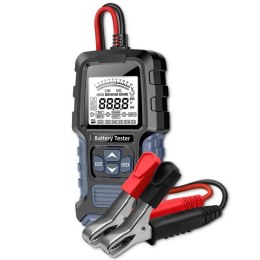 Cyfrowy tester akumulatora z wyświetlaczem LCD | 12V | 24V | 3Ah-250Ah Qoltec