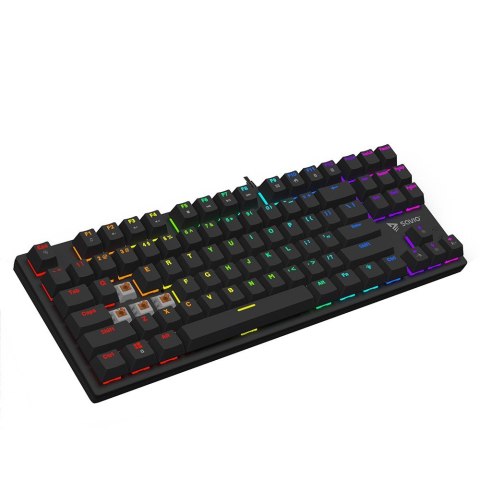 Klawiatura mechaniczna RGB Tempest X2 Outemu Brown Savio