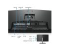 Monitor 31.5 cala PD3225U LED 5ms/2K/2000:1/HDMI/Czarny Benq