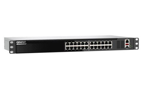 Przełącznik QSW-M3224-24T 24 porty 10GBASE-T chip QNAP Przełącznik QSW-M3224-24T 24 porty 10GBASE-T chip QNAP