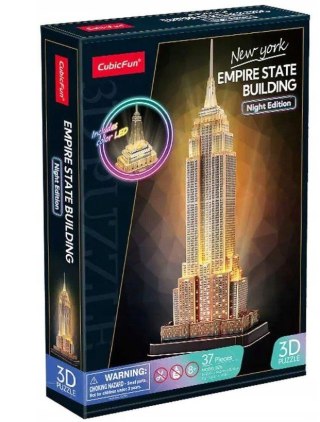 Puzzle 3D 37 elementów Empire State Building