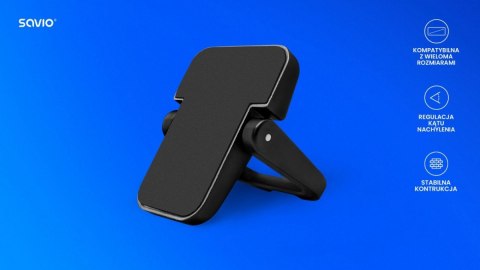 Stopki do laptopa PB-04 czarne Savio
