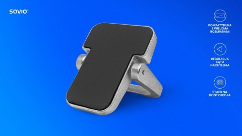 Stopki do laptopa srebrne PB-03 Savio