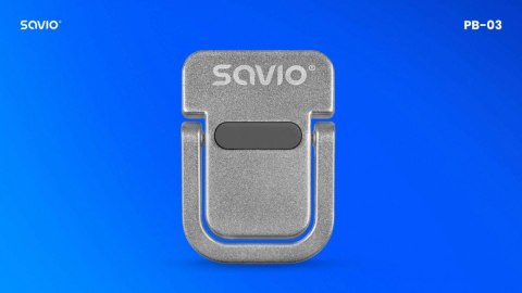 Stopki do laptopa srebrne PB-03 Savio