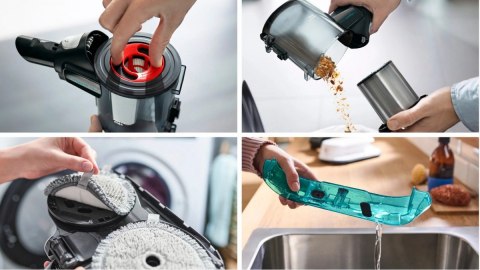 Odkurzacz pionowy Unlimited 7 ProHygienic Aqua BCS71HYG1 Bosch