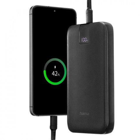 Power pack PD 10000 mAh Antracyt Hama