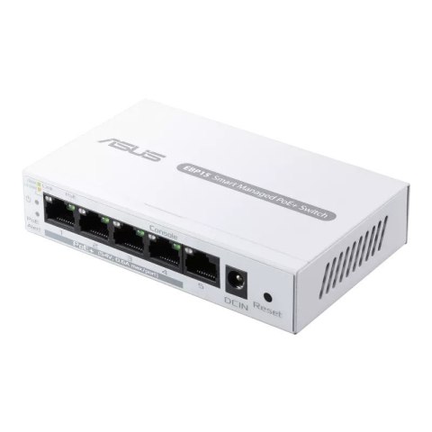 Przełącznik Smart EBP15 5xGE (4xPoE+ 60W) Asus Przełącznik Smart EBP15 5xGE (4xPoE+ 60W) Asus