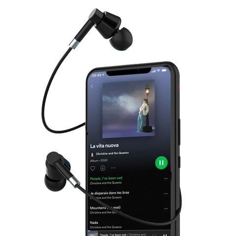 Słuchawki douszne Earphones All USB-C MT3609K Media-Tech