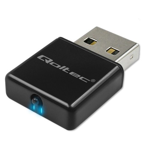 Bezprzewodowy ultra szybki mini adapter NANO WiFi | Standard N | USB 2.0 | 300Mbps Qoltec Bezprzewodowy ultra szybki mini adapter NANO WiFi | Standard N | USB 2.0 | 300Mbps Qoltec