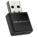 Bezprzewodowy ultra szybki mini adapter NANO WiFi | Standard N | USB 2.0 | 300Mbps Qoltec