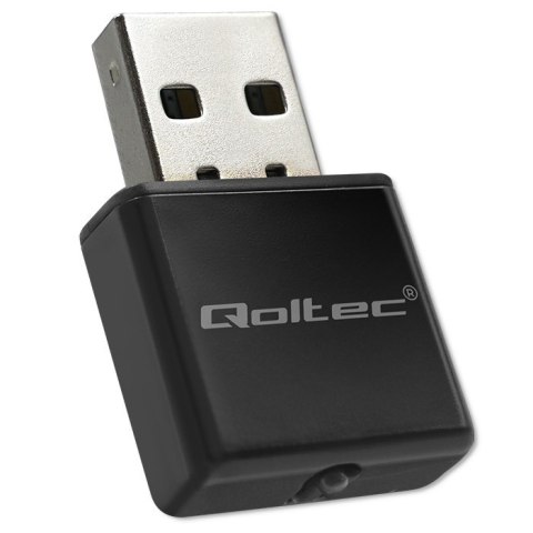 Bezprzewodowy ultra szybki mini adapter NANO WiFi | Standard N | USB 2.0 | 300Mbps Qoltec Bezprzewodowy ultra szybki mini adapter NANO WiFi | Standard N | USB 2.0 | 300Mbps Qoltec