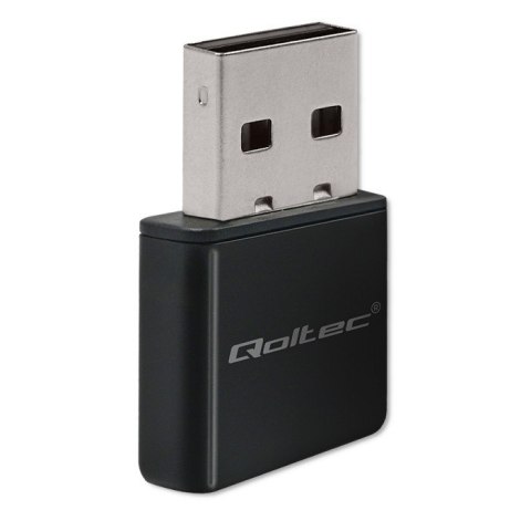 Bezprzewodowy ultra szybki mini adapter NANO WiFi | Standard N | USB 2.0 | 300Mbps Qoltec Bezprzewodowy ultra szybki mini adapter NANO WiFi | Standard N | USB 2.0 | 300Mbps Qoltec