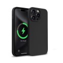 Etui Color Cover Magnetic - iPhone 15 Pro Max MagSafe Czarne CRONG