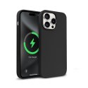 Etui Color Cover Magnetic - iPhone 15 Pro Max MagSafe Czarne CRONG