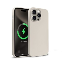 Etui Color Cover Magnetic - iPhone 15 Pro MagSafe Kamienny beż CRONG
