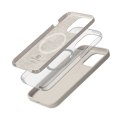 Etui Color Cover Magnetic - iPhone 15 Pro MagSafe Kamienny beż CRONG