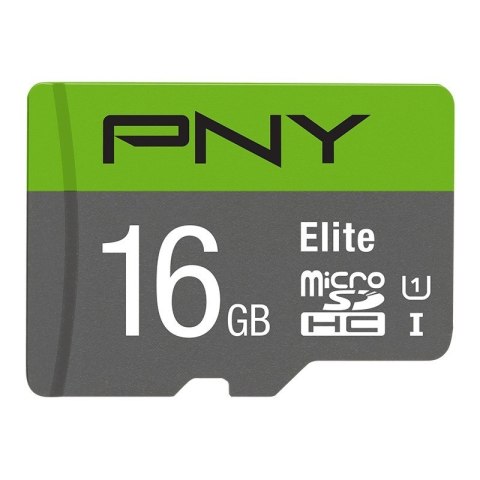 Karta pamięci microSDHC Elite 16GB P-SDU16GU185GW-GE