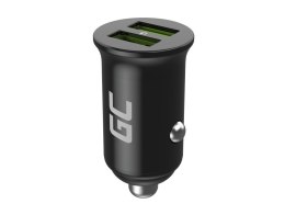 Ładowarka samochodowa GC PowerRide Nano36 36W 6A 2x USB-A Green Cell
