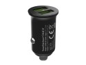 Ładowarka samochodowa GC PowerRide Nano36 36W 6A 2x USB-A Green Cell