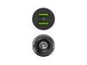Ładowarka samochodowa GC PowerRide Nano36 36W 6A 2x USB-A Green Cell