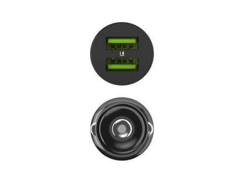 Ładowarka samochodowa GC PowerRide Nano36 36W 6A 2x USB-A Green Cell Ładowarka samochodowa GC PowerRide Nano36 36W 6A 2x USB-A Green Cell