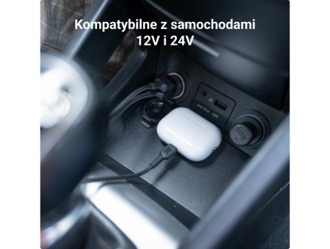 Ładowarka samochodowa GC PowerRide Nano36 36W 6A 2x USB-A Green Cell Ładowarka samochodowa GC PowerRide Nano36 36W 6A 2x USB-A Green Cell