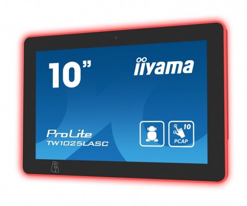 Monitor 10 cali TW1025ALASC B1PNR,10 punktów dotykowych IPS WiFi IIYAMA