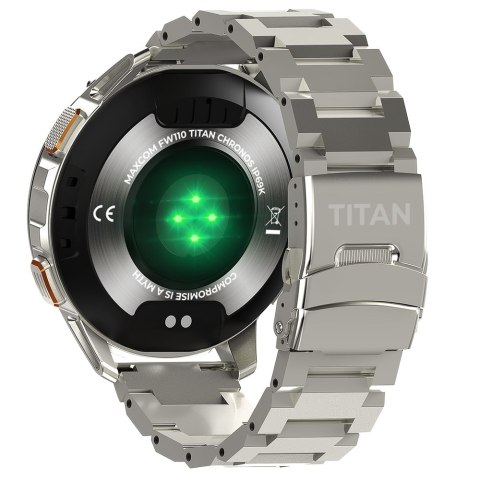 Smartwatch FW110 Titan Chronos Srebrny Maxcom