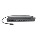 Stacja dokująca USB-C Metal Ergonomic 4K 3x Display Docking Station Power Delivery 85 W + i-tec Universal Charger 100 W I-tec