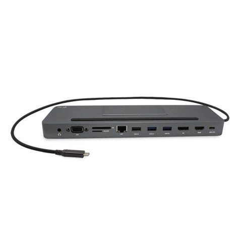 Stacja dokująca USB-C Metal Ergonomic 4K 3x Display Docking Station Power Delivery 85 W + i-tec Universal Charger 100 W I-tec Stacja dokująca USB-C Metal Ergonomic 4K 3x Display Docking Station Power Delivery 85 W + i-tec Universal Charger 100 W I-tec