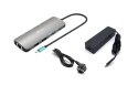 Stacja dokująca USB-C Metal Nano 2x Display Docking Station Power Delivery100W + Charger 100W I-tec