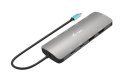 Stacja dokująca USB-C Metal Nano 2x Display Docking Station Power Delivery100W + Charger 100W I-tec