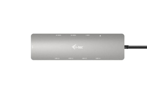 Stacja dokująca USB-C Metal Nano 2x Display Docking Station Power Delivery100W + Charger 100W I-tec Stacja dokująca USB-C Metal Nano 2x Display Docking Station Power Delivery100W + Charger 100W I-tec
