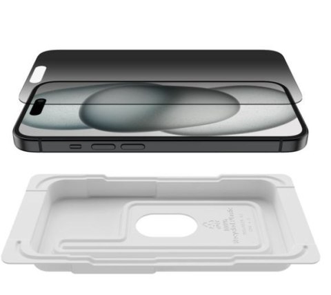 Szkło ochronne ScreenForce UltraFlass Privacy filter iPhone 15 Pro Belkin